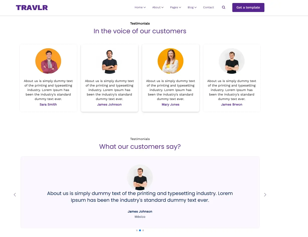 Testimonials Testimonials