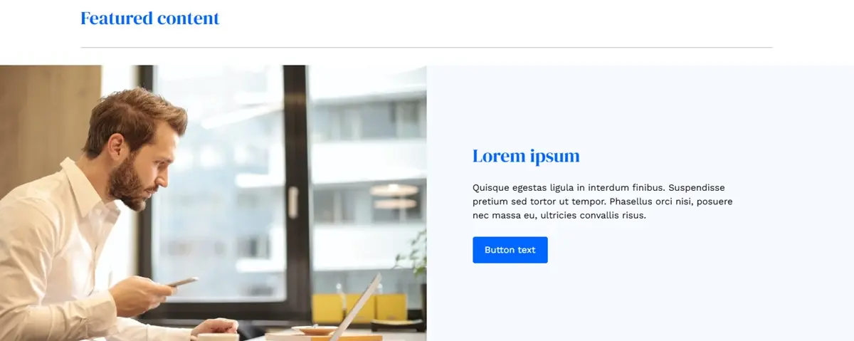 Featured Content Featured Content