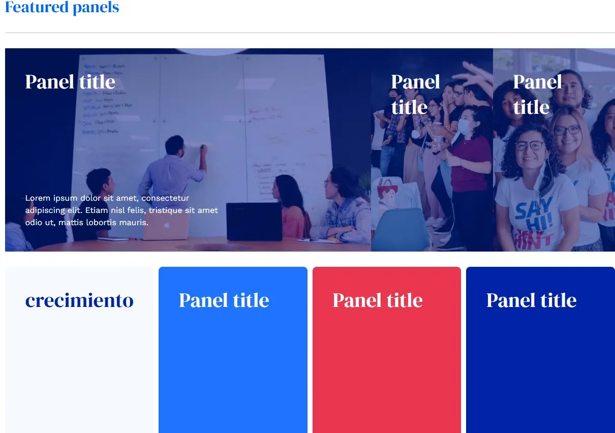 Featured Panels Featured Panels