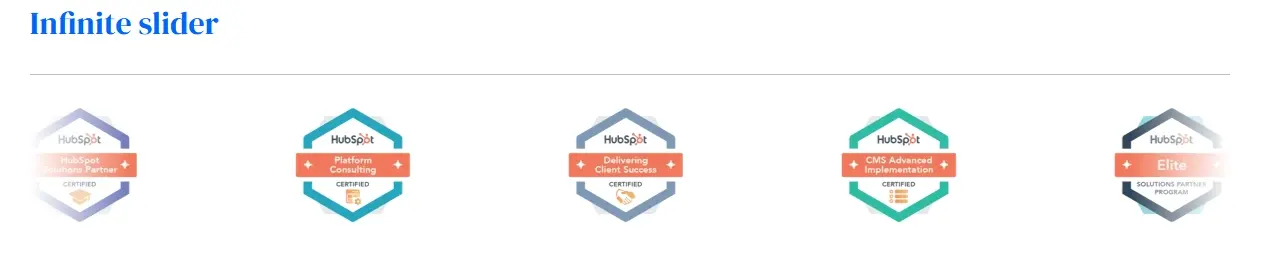Infinite Slider Infinite Slider