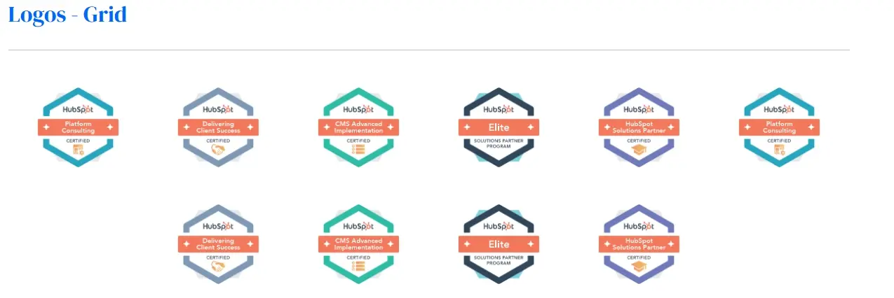 Logos grid Logos grid